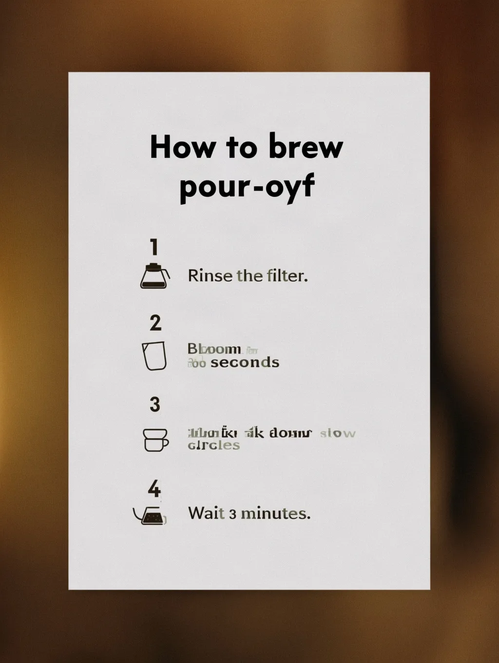 Qwen-Image result for the infographic with steps prompt