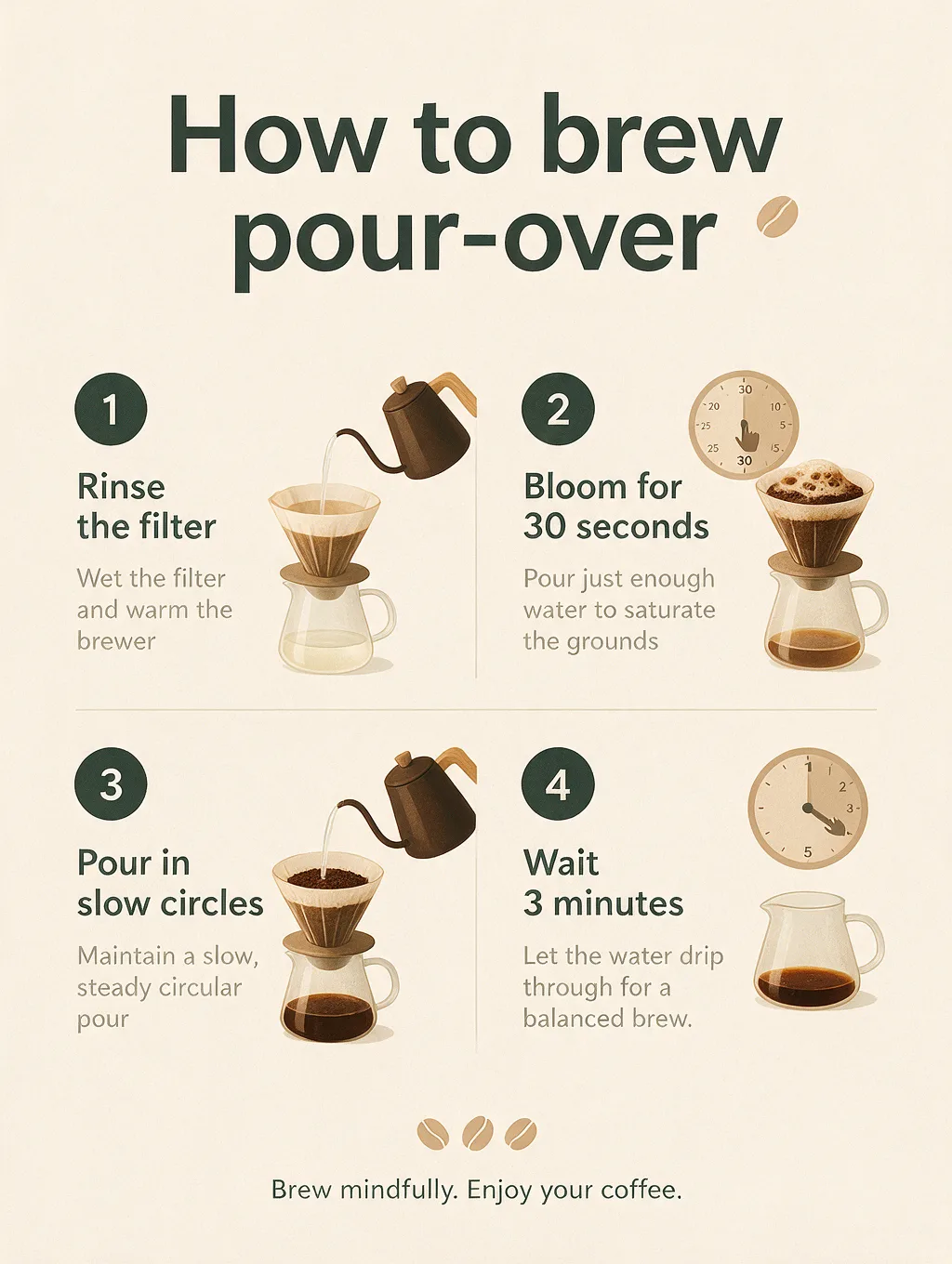 Seedream 5.0 Pro result for the infographic with steps prompt